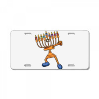 Hanukkah Dabbing Menorah Dab Dance Chanukah Jewish License Plate | Artistshot