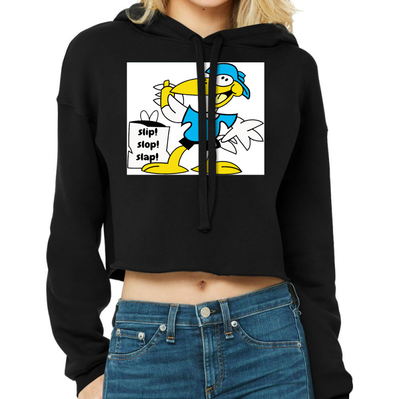 Slip Slop Slap Classic Aussie Ads Classic Cropped Hoodie | Artistshot