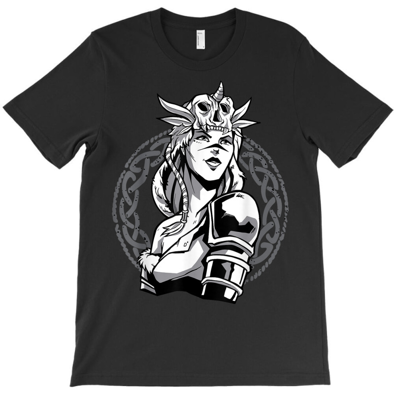 Viking Scandinavia Fighter Ornament Woman Warrior T-shirt | Artistshot