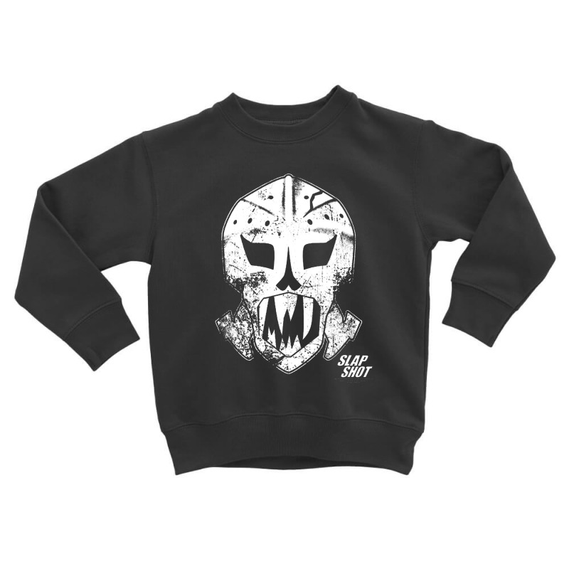 Slap Shot, Goalie Mask Toddler Sweatshirt | Artistshot