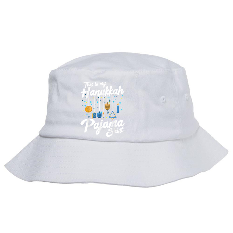 Hanukkah Pajama Dreidel Toy Boys Girls Jewish Christmas Bucket Hat | Artistshot