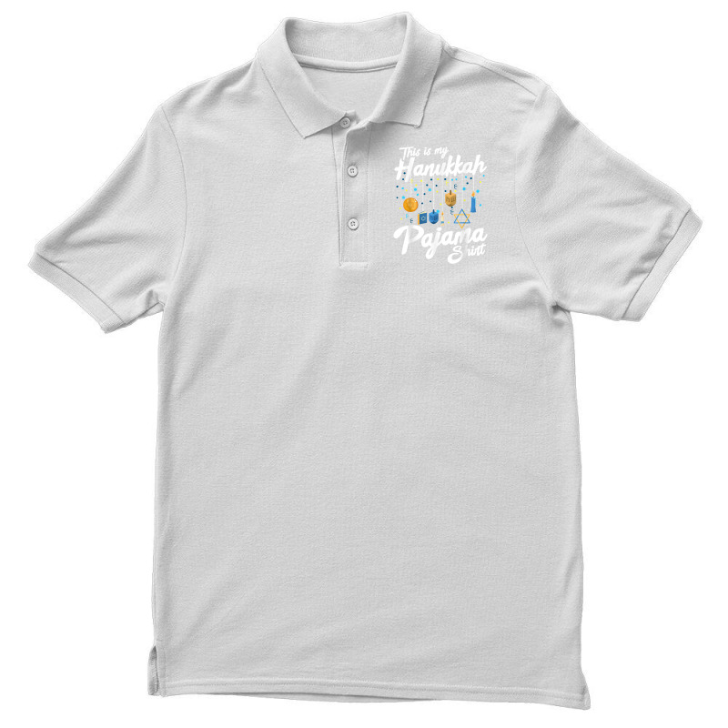 Hanukkah Pajama Dreidel Toy Boys Girls Jewish Christmas Men's Polo Shirt | Artistshot