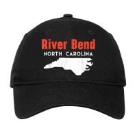 River Bend North Carolina Usa State America Travel Adjustable Cap | Artistshot