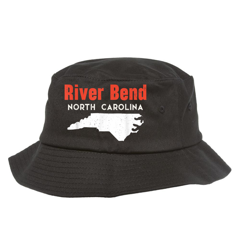 River Bend North Carolina Usa State America Travel Bucket Hat by Stunner | Artistshot