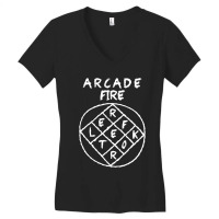 Arcade Fire Reflektor Women's V-neck T-shirt | Artistshot