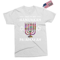 Hanukkah Pajama Menorah Pajamakah Chanukah Jewish Exclusive T-shirt | Artistshot