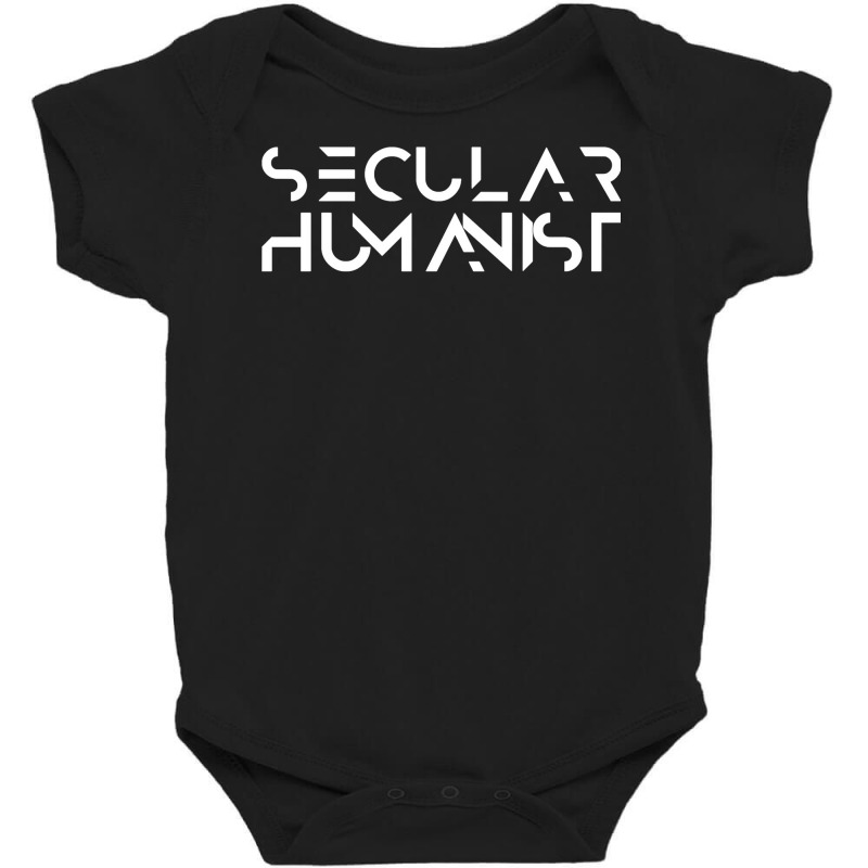 Secular Humanist   Atheist Atheism Skeptic Anti Religion Long Sleeve T Baby Bodysuit by cm-arts | Artistshot