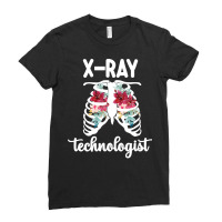 X Ray Technologist Skeleton  X Ray Tech Rt Radiology Tech Pullover Hoo Ladies Fitted T-shirt | Artistshot