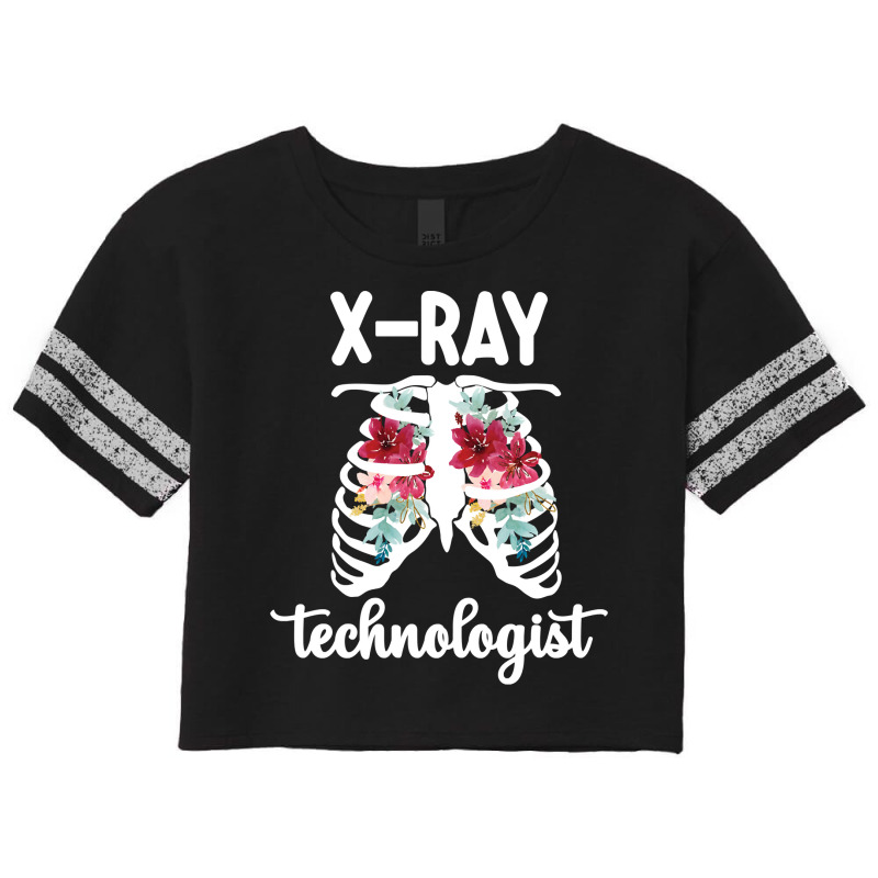 X Ray Technologist Skeleton  X Ray Tech Rt Radiology Tech Pullover Hoo Scorecard Crop Tee by cm-arts | Artistshot