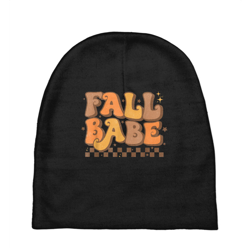 Cute Fall Babe Vintage Style Love Autumn Season Thanksgiving Baby Beanies by Aquarius | Artistshot