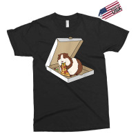 Guinea Pig Eating Pizza Funny Pet Owner Gift Exclusive T-shirt | Artistshot