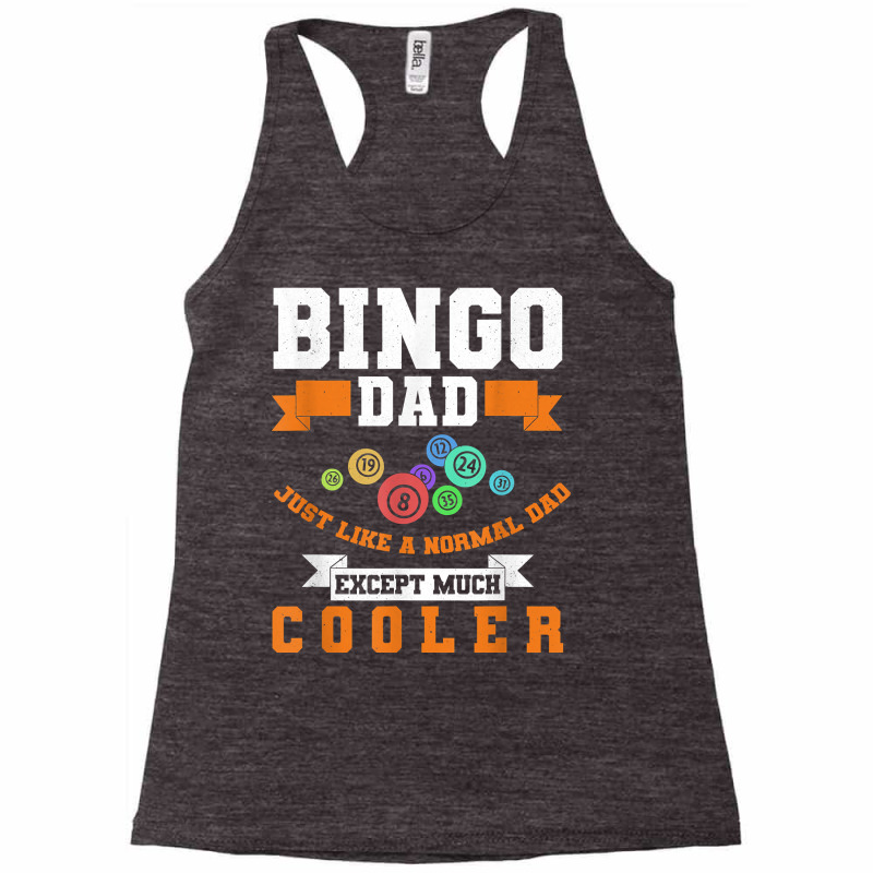 Mens Bingo Dad Bingo Player Father Casino Gambling Lottery Bingo T Shi Racerback Tank by cm-arts | Artistshot