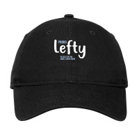 Proud Lefty Give Me Some Elbow Room Left Handed Gift T Shirt Adjustable Cap | Artistshot