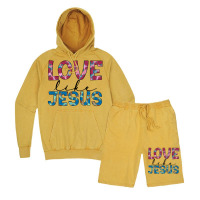 Love Like Jesus Vintage Hoodie And Short Set | Artistshot