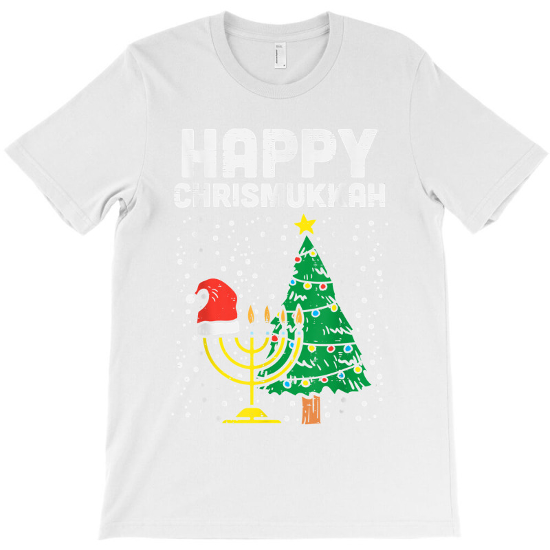 Happy Christmukkah Jewish Christmas Hanukkah Chanukah Gift T-shirt | Artistshot