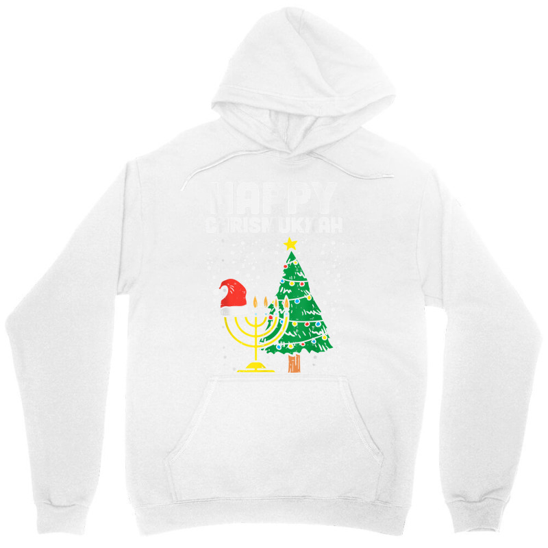 Happy Christmukkah Jewish Christmas Hanukkah Chanukah Gift Unisex Hoodie | Artistshot