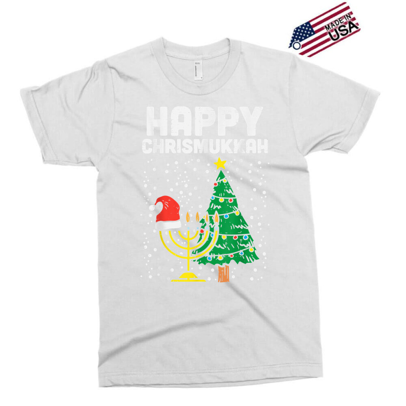 Happy Christmukkah Jewish Christmas Hanukkah Chanukah Gift Exclusive T-shirt | Artistshot