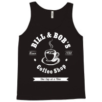 Bill And Bob's Coffee Shop Aa Recovery Gift Tank Top | Artistshot