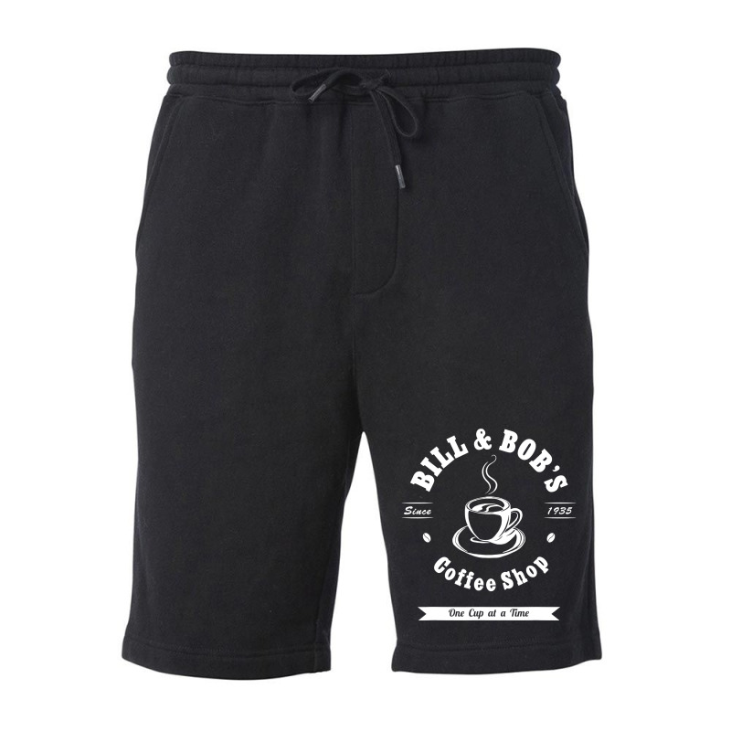 Bill And Bob's Coffee Shop Aa Recovery Gift Fleece Short | Artistshot