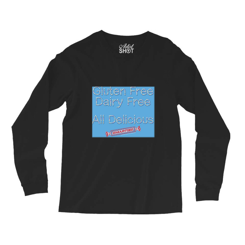 Smarties, Free And Delicious, Long Sleeve Shirts | Artistshot