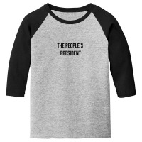 The People's President Youth 3/4 Sleeve | Artistshot