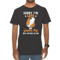 Guinea Pig Quote For A Cavy Owner Vintage T-shirt | Artistshot