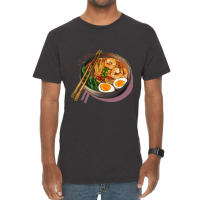 Japanses Ramen Noodles Bowl Bucket Hat Vintage T-shirt | Artistshot