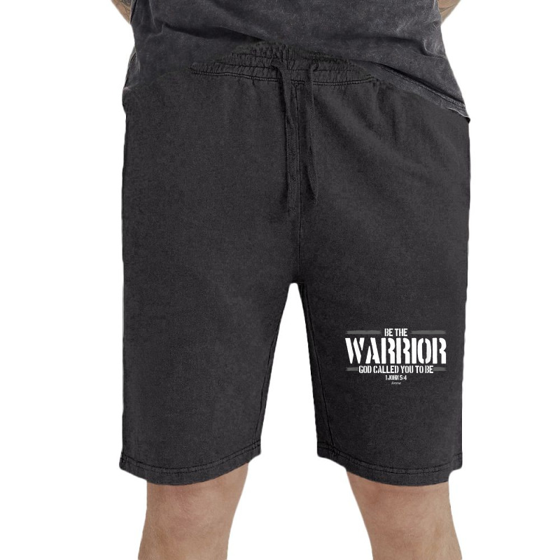 Be The Warrior God Called You To Be Mens Christian Shirt Vintage Short | Artistshot