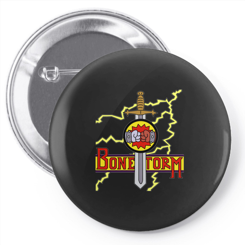 Bonestorm Clear Pin-back Button | Artistshot