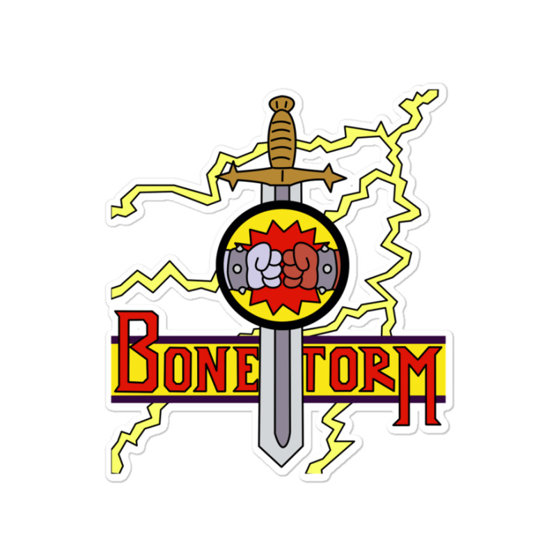 Bonestorm Clear Sticker | Artistshot