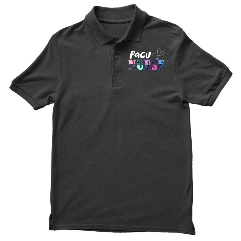 Cute Post Anesthesia Care Unit Pacu Nurse Pacu Nurse Crew Men's Polo Shirt | Artistshot