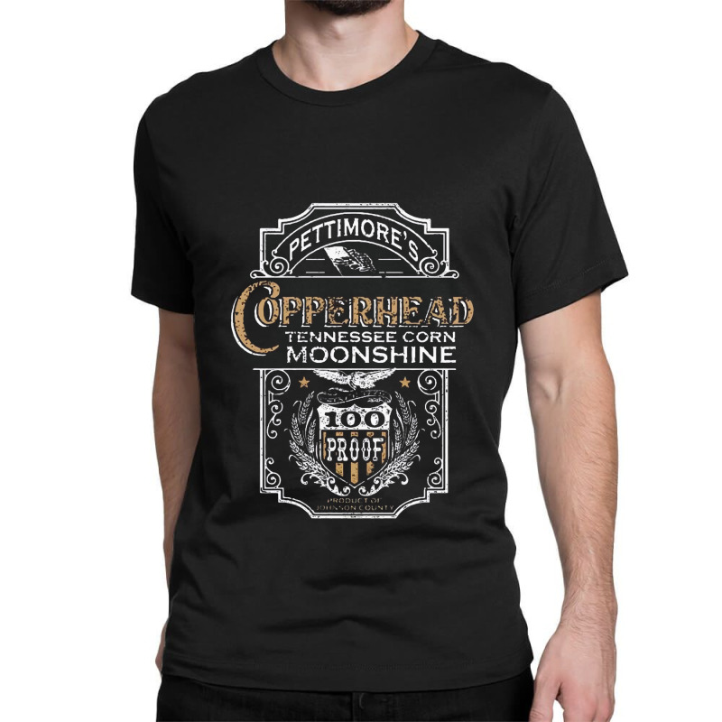 Men_s Crew Neck T-shirt Steve Earle Inspired Copperhead Road Cotton Ca Classic T-shirt | Artistshot