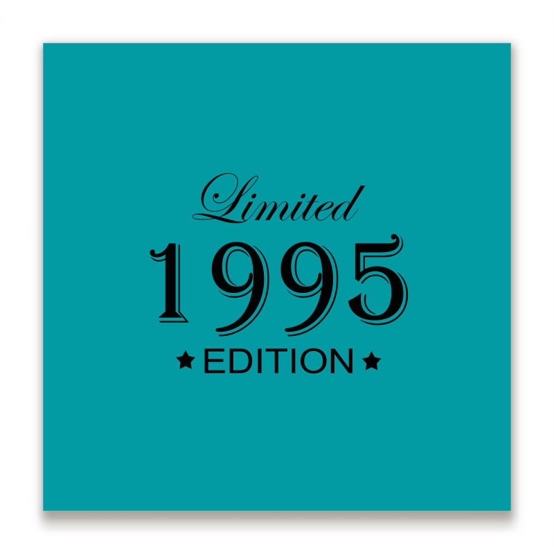 Limited Edition 1995 Metal Print Square | Artistshot