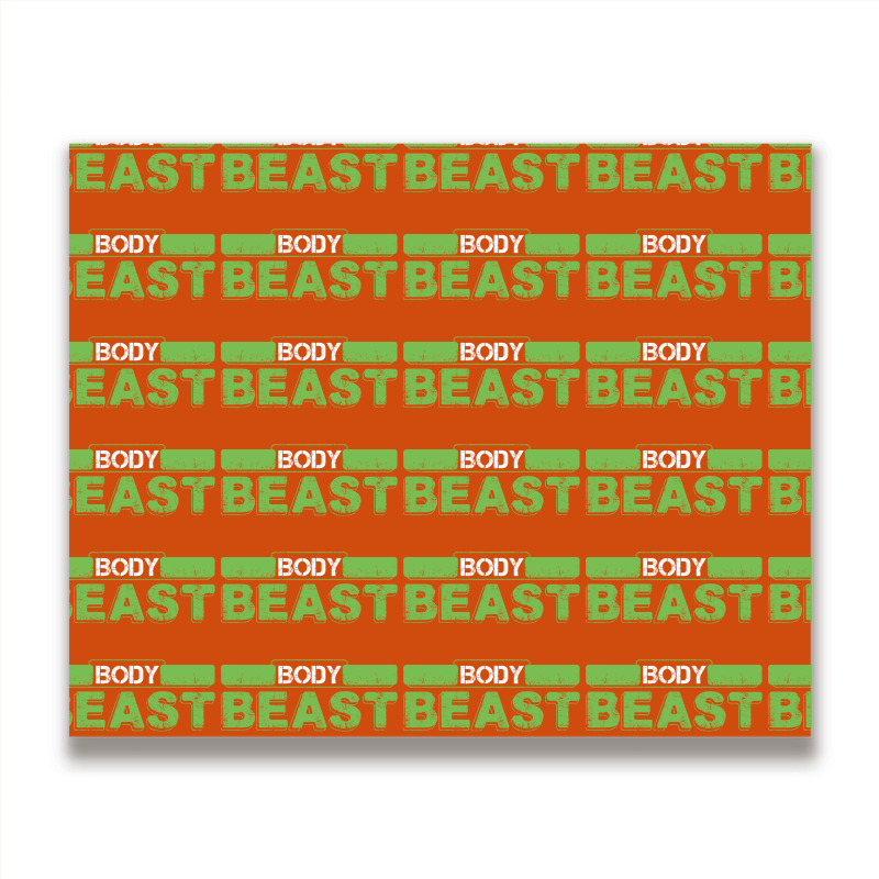 Body Beast Metal Print Horizontal | Artistshot