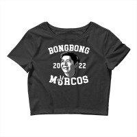 Bbm 2022 Peace Red Solid President Bong Bong Marcos Sweatshirt Crop Top | Artistshot