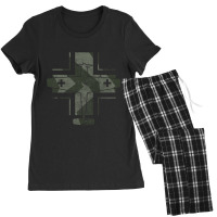 Bf-109 World War 2 German Luftwaffe Aircraft Vintage Design Women's Pajamas Set | Artistshot