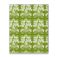 Pop Pop The Man The Myth The Legend Metal Print Vertical | Artistshot