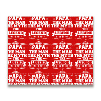 Papa The Man The Myth The Legend Metal Print Horizontal | Artistshot