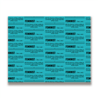 Feminist Noun Metal Print Horizontal | Artistshot