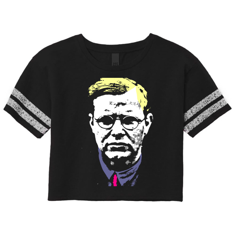 Dietrich Bonhoeffer Scorecard Crop Tee by cm-arts | Artistshot