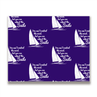 You Can't Control Wind But Adjust The Sails Metal Print Horizontal | Artistshot