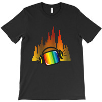 Headphones Tv Music Colorful T-shirt | Artistshot