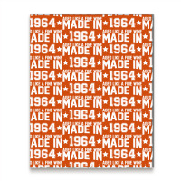 Made In 1964 Aged Like A Fine Wine Metal Print Vertical | Artistshot