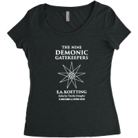 The Nine Demonic Gatekeepers, The Nine, Demonic, Gatekeepers, The Nine Women's Triblend Scoop T-shirt | Artistshot