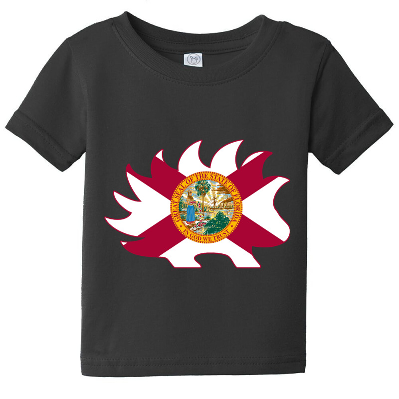 Florida Porcupine Baby Tee by Quick Scully | Artistshot