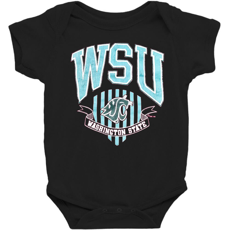 Wsu Cougars, Wsu, Cougars, Wsu Cougar, Wsu Cougarsv Vintage, Wsu Couga Baby Bodysuit by SHOPPERW2 | Artistshot