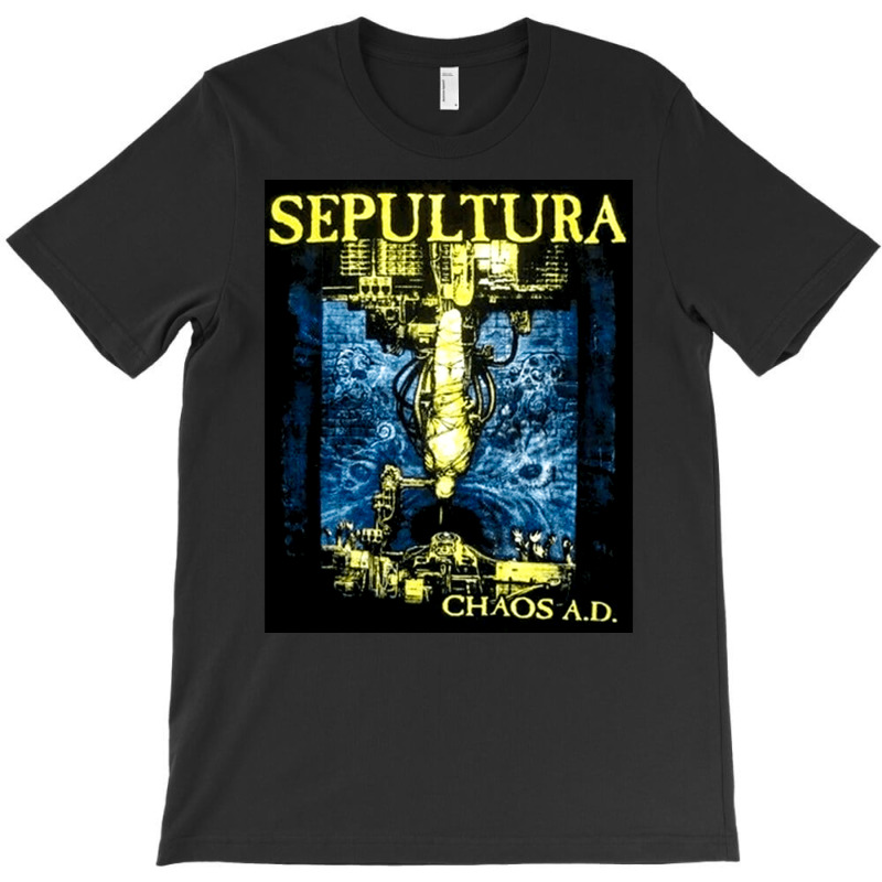 Sepultura Chaos Ad, Sepultura, Chaos, Ad, Sepultura Chaos Ads, Sepultu T-shirt | Artistshot