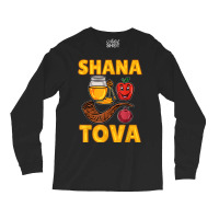 Shana Tova Rosh Hashanah Long Sleeve Shirts | Artistshot