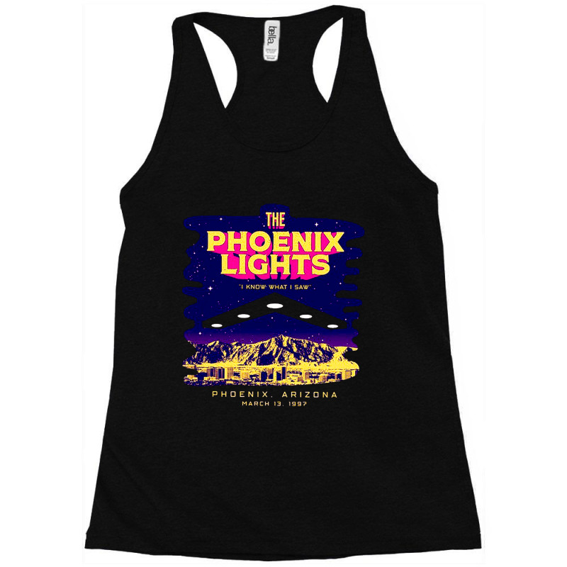 The Phoenix Lights, The Phoenix, Lights, The Phoenix Light, The Phoeni Racerback Tank by SHOPETHISTR | Artistshot