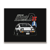 Initial D Trueno Ae86 Jdm, Initial, D Trueno, Ae86 Jdm, Initial D True Metal Print Horizontal | Artistshot